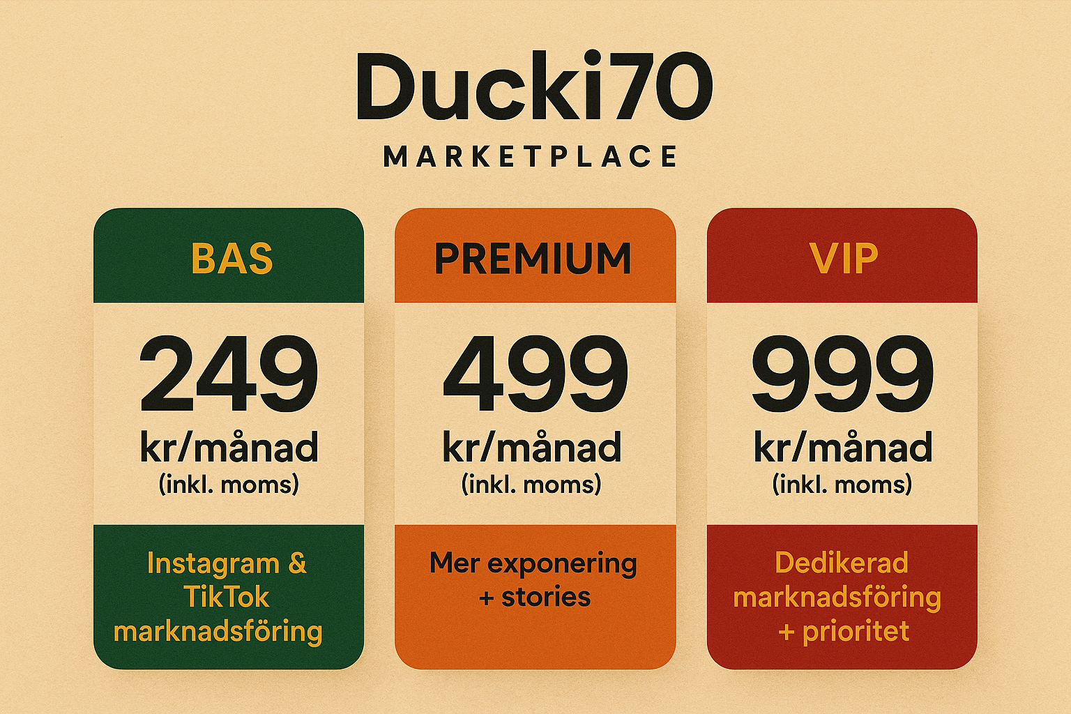 Ducki70 Abonnemang Svenska Med Moms